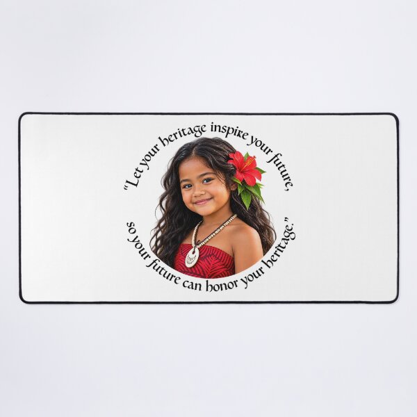 Item preview, Polynesian Heritage Proverb - Let your heritage inspire your future | Pacific Art designed and sold by ShakaLife.org.