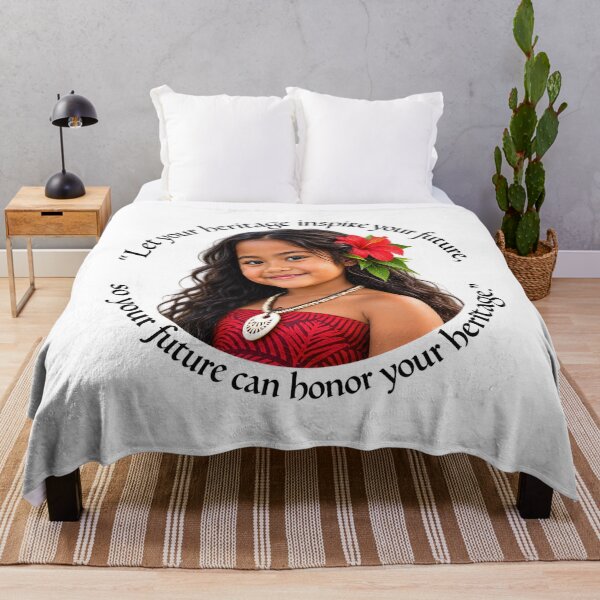 Item preview, Polynesian Heritage Proverb - Let your heritage inspire your future | Pacific Art designed and sold by ShakaLife.org.