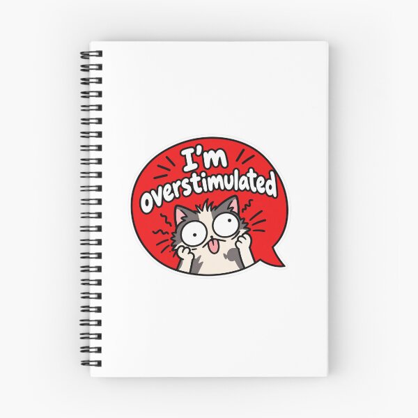 Item preview, Im overstimulated kitty designed and sold by Mochistar12.
