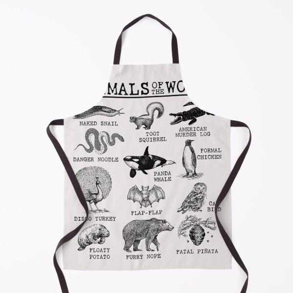 Item preview, Animals Of The World Funny Humorous Animal Names Animal Lover Humor Gift designed and sold by ilfaooran.