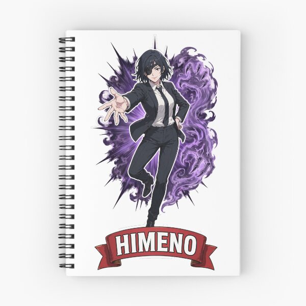 Item preview, Himeno Name Banner Showcase Sticker - Chainsaw Man Fan Art designed and sold by Lesley D.