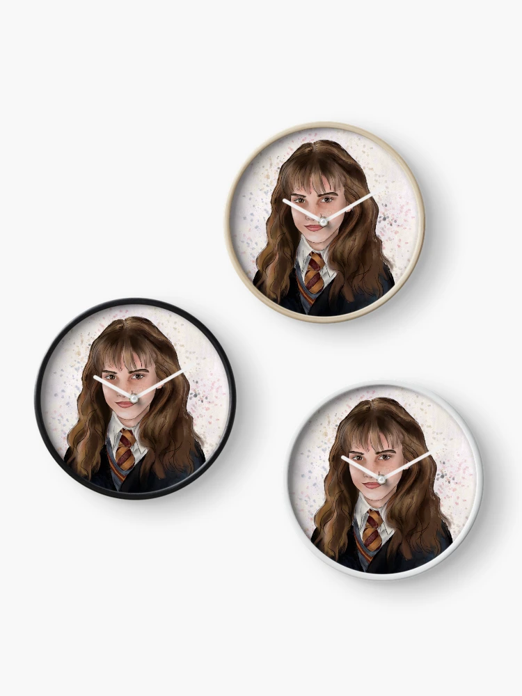 Thumbnail 3 of 4, Clock, Hermione Granger designed and sold by RakelFD.