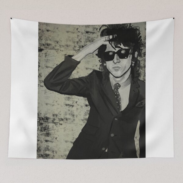 Item preview, Portrait of John Cooper Clarke designed and sold by thehat24.