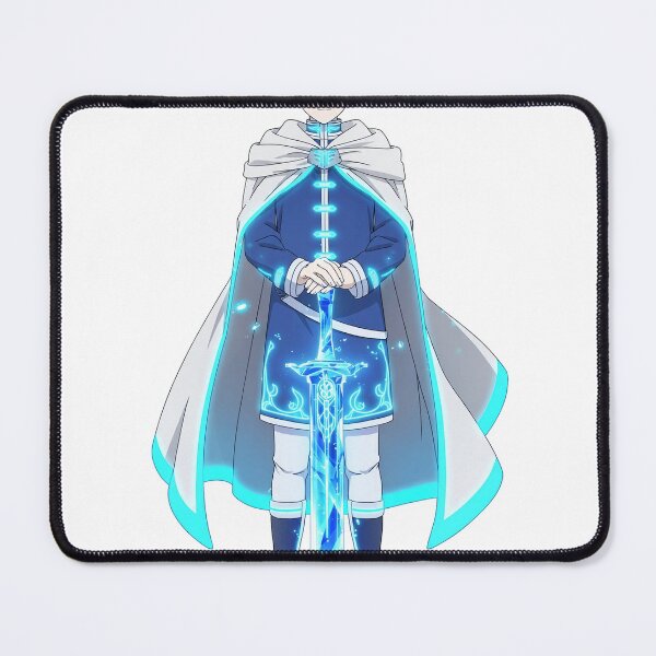 Item preview, Himmel Neon Glow Sticker - Frieren: Beyond Journey's End Fan Art designed and sold by Lesley D.