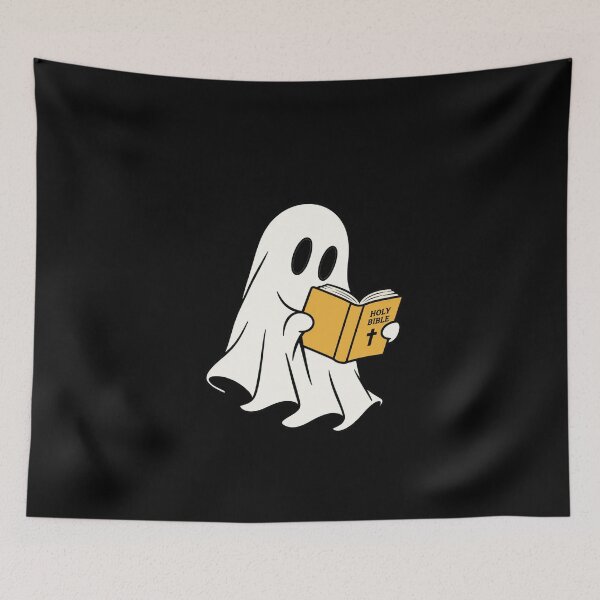 Item preview, Aint No Ghost Like The Holy Ghost Groovy Christian Halloween Graphic designed and sold by ZephyrCove.