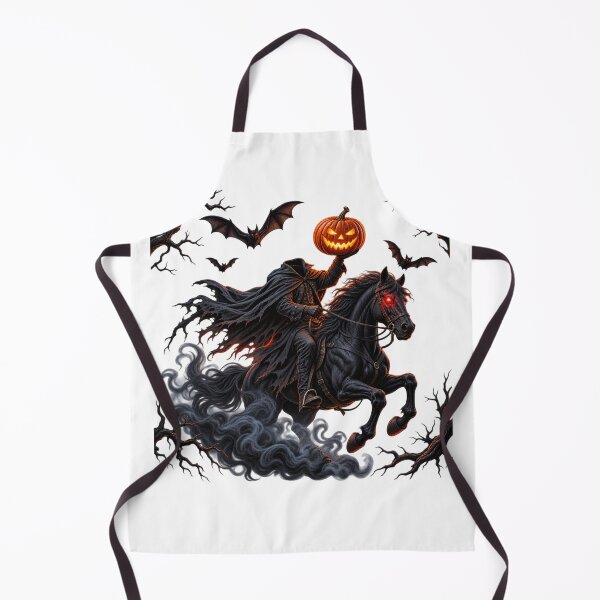 Item preview, Headless Horseman Pumpkin Rider – Halloween Horror Art designed and sold by aliyehc.