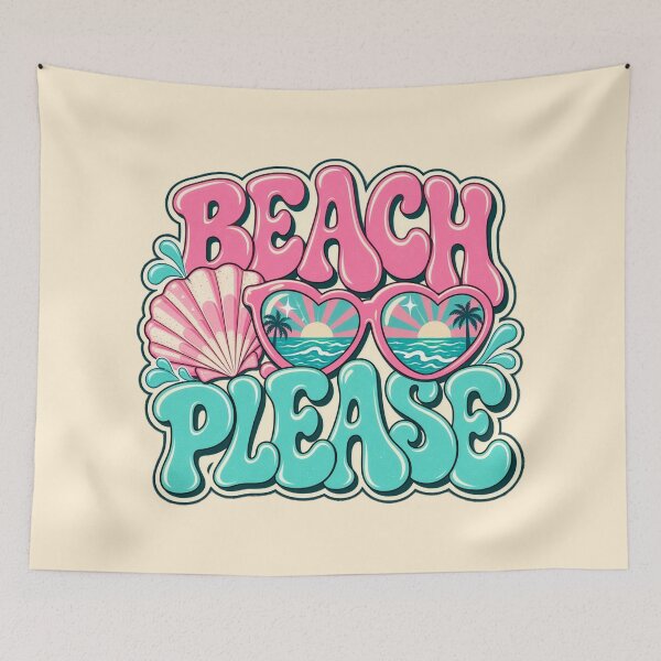 Item preview, Retro Beach Please Summer Vibes designed and sold by AndyGordon125.