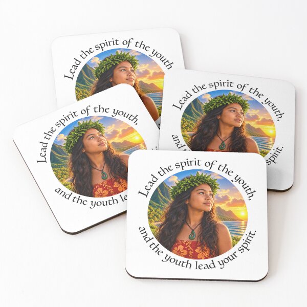 Item preview, Samoa Leadership Proverb - Lead the spirit of the youth | Pacific Art designed and sold by ShakaLife.org.