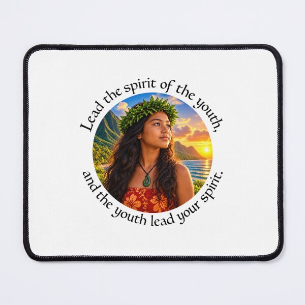 Item preview, Samoa Leadership Proverb - Lead the spirit of the youth | Pacific Art designed and sold by ShakaLife.org.
