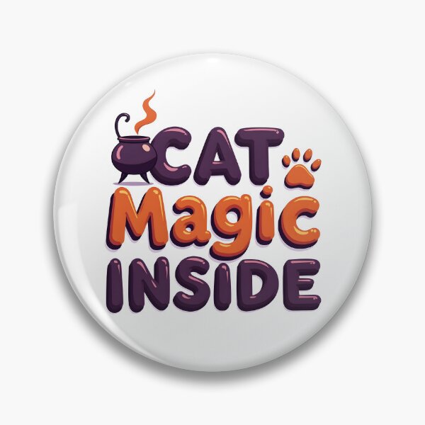 Item preview, Cat magic inside cute cat halloween designed and sold by Panya-Design.