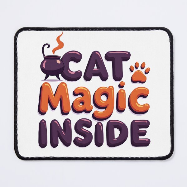 Item preview, Cat magic inside cute cat halloween designed and sold by Panya-Design.