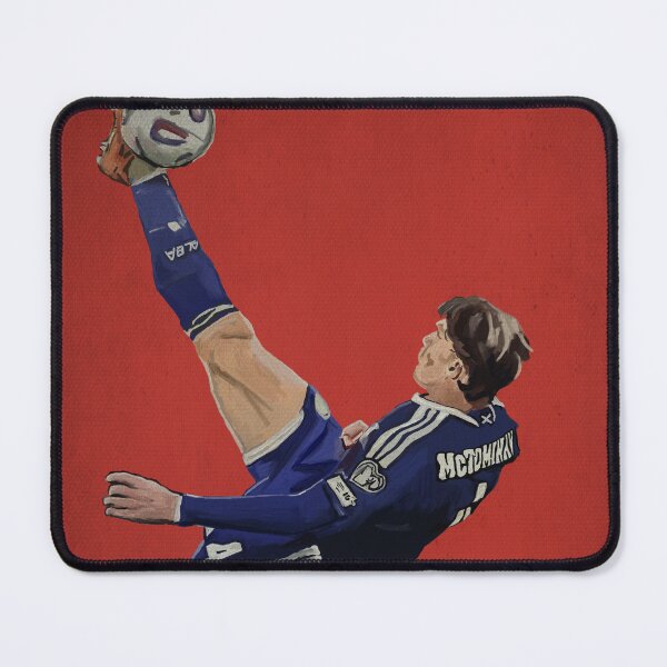Item preview, Portrait of Scott McTominay’s over head kick for Scotland  designed and sold by thehat24.