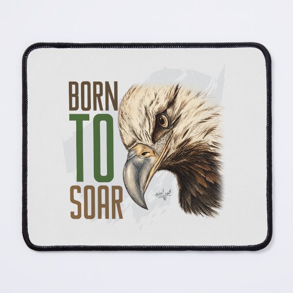 Item preview, Born to Soar Vintage Falcon Eagle Illustration designed and sold by Art-Zora.
