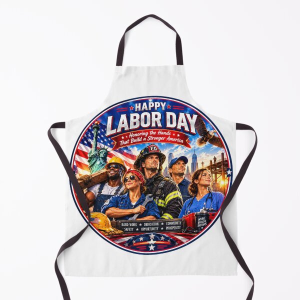 Item preview, Happy Labor Day America's Workforce Tribute designed and sold by Nela-&-Lena.