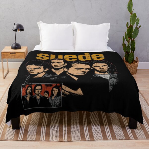 Item preview, Suede Band Alternative Rock Vintage designed and sold by ricesearsArt.
