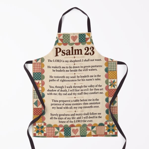 Item preview, Psalm 23 PATCHWORK QUILT designed and sold by ACEWINGS421.