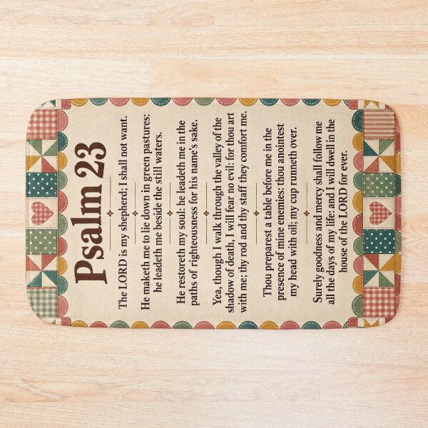 Artikelvorschau, Psalm 23 Patchworkdecke entworfen und verkauft von ACEWINGS421.