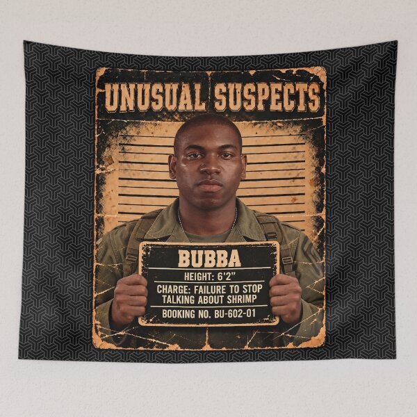 Item preview, Unusual Suspects "Bubba" designed and sold by TeeCodes.