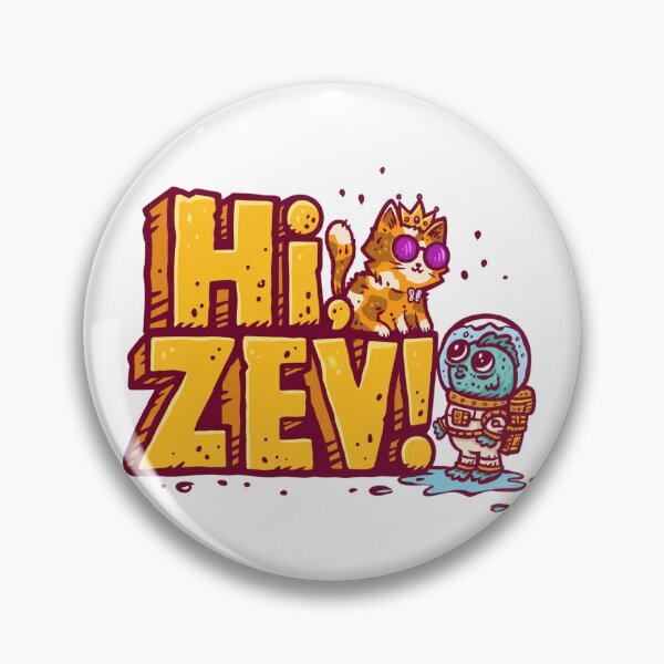 Item preview, Hi Zev Fish Donut Princess Dungeon Crawler Carl Book Lover designed and sold by Revoleos.
