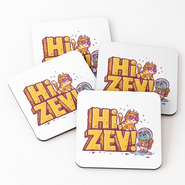 Item preview, Hi Zev Fish Donut Princess Dungeon Crawler Carl Book Lover designed and sold by Revoleos.