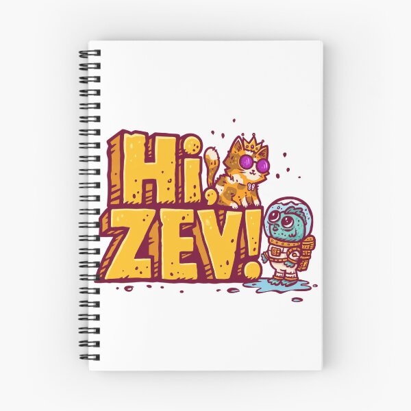 Item preview, Hi Zev Fish Donut Princess Dungeon Crawler Carl Book Lover designed and sold by Revoleos.