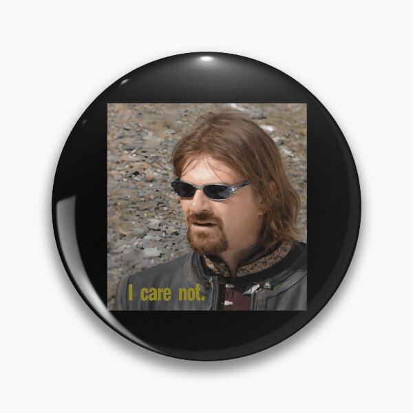 Item preview,  I Care Not  Medieval Fantasy Unhinged Dark Humor designed and sold by yakari9.