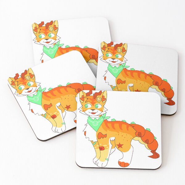 Item preview, Orange Dino Cat designed and sold by MopPingy.