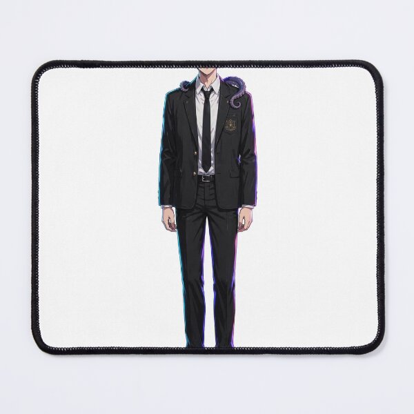 Item preview, Hirofumi Yoshida Neon Glow Sticker - Chainsaw Man Fan Art designed and sold by Lesley D.