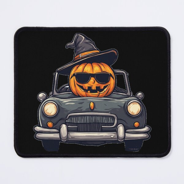 Item preview, Cool Pumpkin Driving Classic Convertible Car Halloween designed and sold by Digital Design Art.
