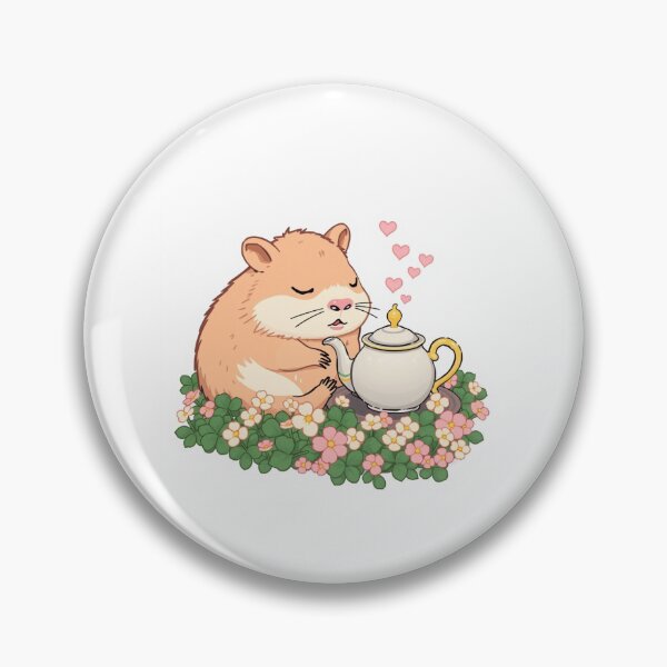 Item preview, Sleepy Pastel Capibara Tea Time designed and sold by One More Run.