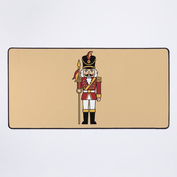 Item preview, Classic Christmas Nutcracker Soldier with Golden Spear designed and sold by AIG - Andrei Ilie Graphics.
