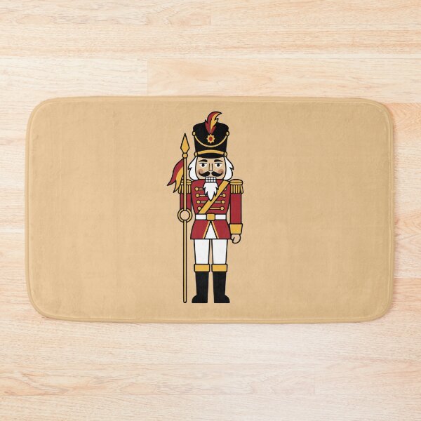 Item preview, Classic Christmas Nutcracker Soldier with Golden Spear designed and sold by AIG - Andrei Ilie Graphics.