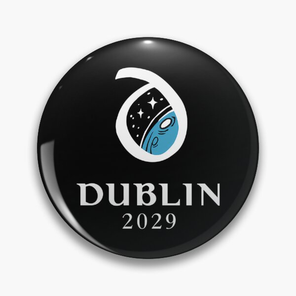 Item preview, Dublin2029 Bid Logo - Big (White) designed and sold by yakari9.
