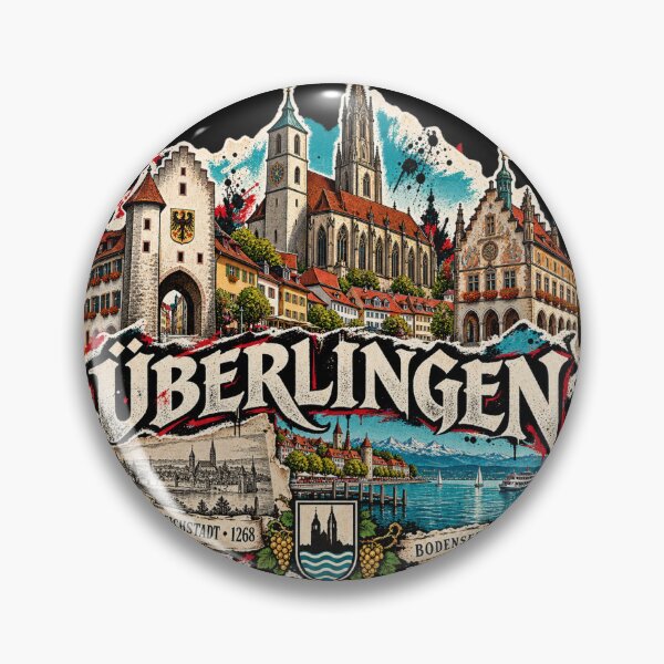 Item preview, Überlingen — Lake Constance Heritage Meets Street Art designed and sold by URBIVO.