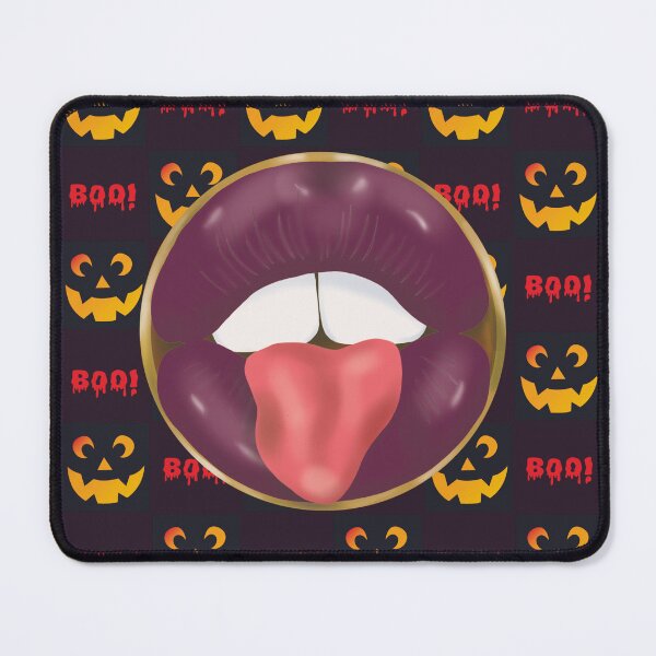 Item preview, Rebel Lips Pop Art – Halloween blocks purple Lips designed and sold by GoldenRebels.
