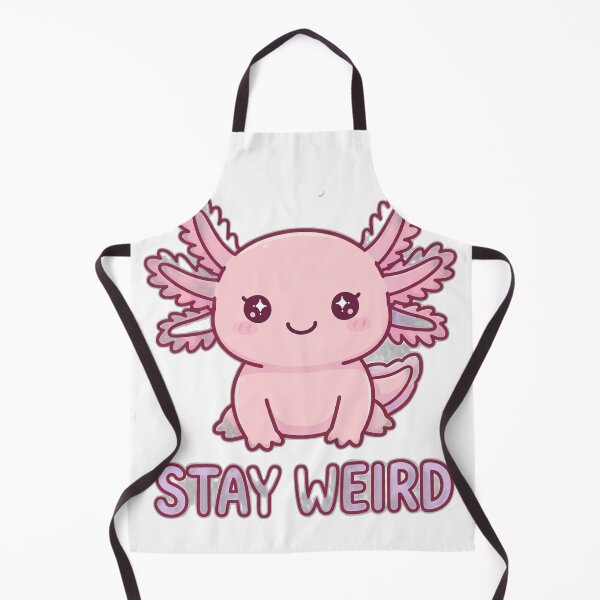 Item preview, Stay Weird - Kawaii Pink Axolotl designed and sold by Visual Dept..