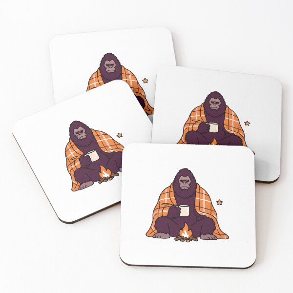 Item preview, Cozy Bigfoot By The Campfire designed and sold by Shop of Wonders.