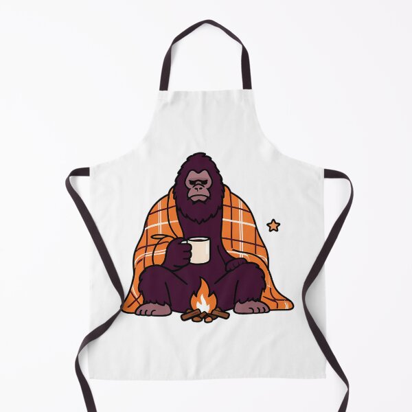 Item preview, Cozy Bigfoot By The Campfire designed and sold by Shop of Wonders.