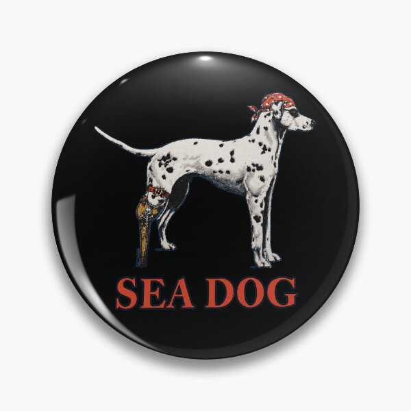 Item preview, Sea Dog Dalmatian Pirate Vintage Graphic designed and sold by Aliaalerud.
