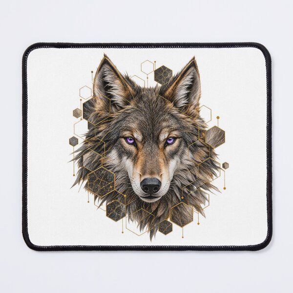 Item preview, HEX Nature – Industrial Wolf design designed and sold by MusicBeatStore.