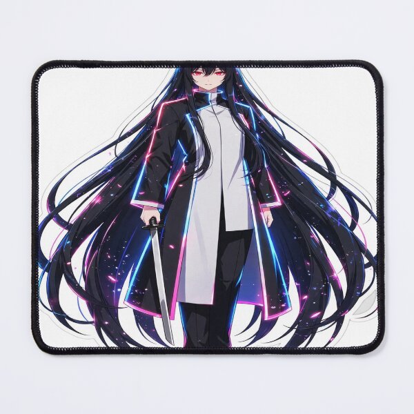 Item preview, Hoshimi Miyabi Neon Glow Sticker - Zenless Zone Zero Fan Art designed and sold by Lesley D.