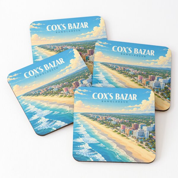 Item preview, Cox's Bazar Vintage Coastal Travel Art designed and sold by MichaeIRellov.