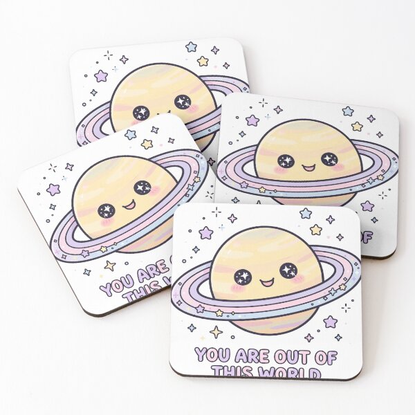 Item preview, You Are Out of This World - Kawaii Planet Gift designed and sold by Visual Dept..