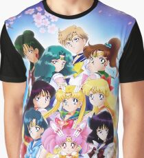 Camiseta gráfica Sailor Sakura illustration