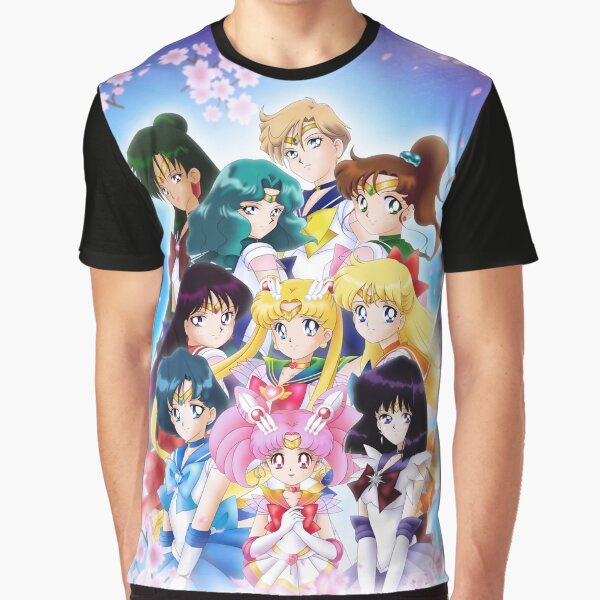 Sailor Sakura illustration Graphic T-Shirt
