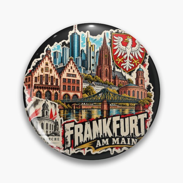 Item preview, Frankfurt am Main — Skyline & Heritage Street Art designed and sold by URBIVO.