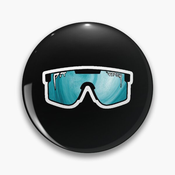 Item preview, Pit Viper Sticker / Decal - Ocean Blue designed and sold by sticker-vault.