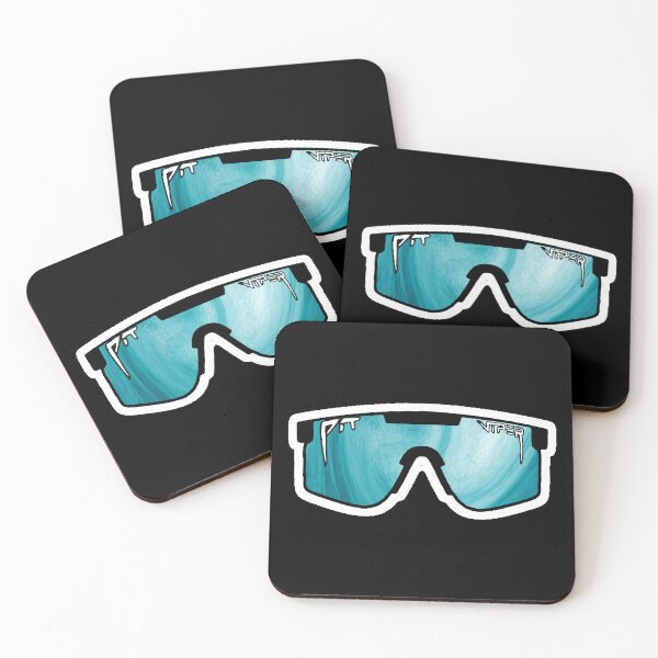 Item preview, Pit Viper Sticker / Decal - Ocean Blue designed and sold by sticker-vault.