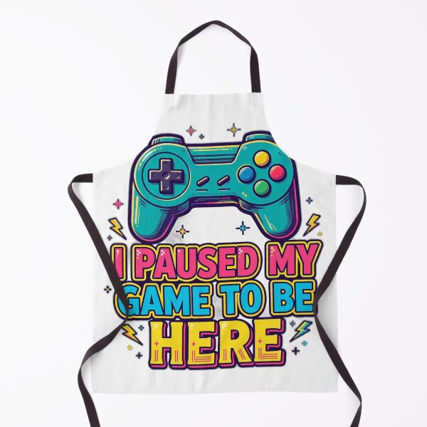 Item preview, I Paused My Game to Be Here - Funny Gamer Gift designed and sold by Visual Dept..