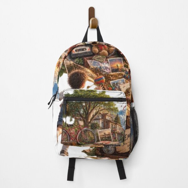 Item preview, Inspirational Journey and Exploration Collage Art designed and sold by Mythos-Apparel.